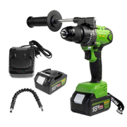 Акумулаторна бормашина Procraft  с 2 батерии и зарядно, 18 V, 4 Ah, 60 Nm, 0-600/0-2100 об./мин, 13 мм, Industrial PA18BL - product - 004 PCR 103