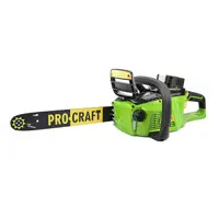 Акумулаторна резачка за дърва Procraft  с 1 батерия и зарядно, 40 V, 4 Ah, 35 см, 3/8 ", 1.3 мм, PKA40Li