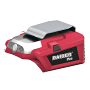 Адаптор към акумулаторна батерия Raider с изходящ USB порт  20 V - product - 004 RID 138