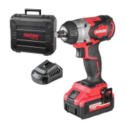 Акумулаторен гайковерт Raider с безчетков двигател  с 1 батерия и зарядно, 20 V, 4 Ah, 400 Nm, квадрат, 1/2, RDI-IBW01 - product - 004 RID1481