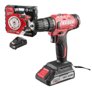 Акумулаторен винтоверт Raider с колекторен двигател  с 1 батерия и зарядно, 20 V, 2 Ah, 44 Nm, RDP-SPCD20 - product - 004 RID2383