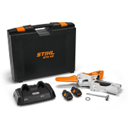 Трион STIHL верижен акумулаторен  с 2 батерии и зарядно, 2x10.8 V, 2.1 Ah, 15 см, 1/4 , 1.1 мм, GTA 40 - product - 004 STL3300