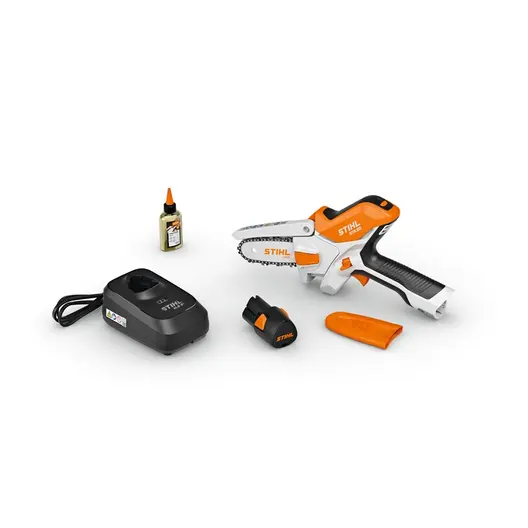 Акумулаторна резачка за дърва STIHL  с 1 батерия AS 2 и зарядно ALS 31, 11 V, 10 см, 1/4 P, GTA 20