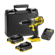 Акумулаторен винтоверт Stanley с колекторен двигател  с 2 батерии и зарядно, 18 V, 2 Ah, 49.6 Nm, 1.5-13 мм, FMC600D2 - product - 004 STY 598