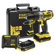 Акумулаторен винтоверт Stanley ударен  с 2 батерии и зарядно, 18 V, 2 Ah, 51.4 Nm, 1.5-13 мм, FMC625D2 - product - 004 STY 990