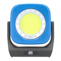 LED фенер as - Schwabe акумулаторен настолен  с вградена батерия и USB кабел, 3.7 V, 1.2 Ah, Li-Ion, 1000 lm, 42 IP, 6400 K, Fan