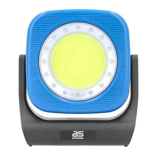LED фенер as - Schwabe акумулаторен настолен  с вградена батерия и USB кабел, 3.7 V, 1.2 Ah, Li-Ion, 1000 lm, 42 IP, 6400 K, Fan