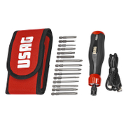 Отвертка Usag акумулаторна  с 1 батерия без зарядно, 3.6 V, 2 Ah, 1/4, 0.9 Nm, 324 XP/B16 - product - 004 USG2172