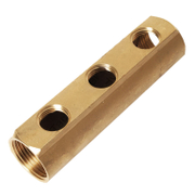 Колектор Luxor за Pex-Al-Pex тръби  3 отвора, 1 х 1/2, 150 мм, CD 456 - product - 005 BRL 068