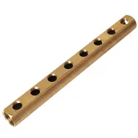 Колектор Luxor за Pex-Al-Pex тръби  8 отвора, 1" х 1/2", 380 мм, CD 456