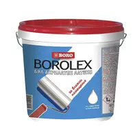 Латексова боя Boro за влажни помещения  1.5 кг, бяла, Borolex Latex