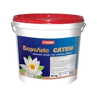 Латексова боя Boro дишаща  1.2 кг, бяла сатен, Borolex Satin