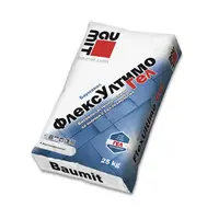 Лепило Baumit циментово за плочки супер гъвкаво  25 кг, сиво, Baumacol FlexUltimo Gel