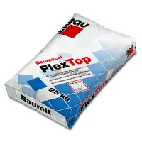 Лепило Baumit циментово за плочки супер гъвкаво 25 кг, сиво, Baumacol FlexTop