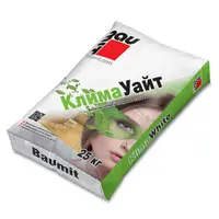 Мазилка Baumit варо-циментова  25 кг, бяла, KlimaWhite