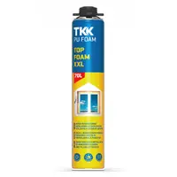 Полиуретанова пяна TKK пистолетна монтажна  840 мл, Top Foam XXL