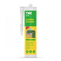 Санитарен силиконов уплътнител TKK  280 мл, бял, Classic Silicone