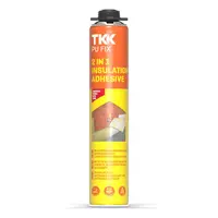 Полиуретанова пяна TKK пистолетна за изолационни материали  800 мл, 2 in 1 Insulation Adhesive
