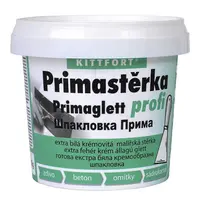 Шпакловка Kittfort за гипсокартон готова, фина  0.5 кг, бяла, Prima