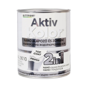 Акрилна боя Kittfort 2 в 1 на водна основа  0.75 л, бяла, RAL 9010, Aktiv Kolor - product - 006 CLL 078