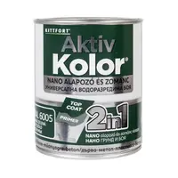 Акрилна боя Kittfort 2 в 1 на водна основа  0.75 л, зелен, RAL 6005, Aktiv Kolor
