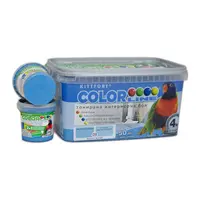 Латексова боя Kittfort цветна  4 кг, светлосиня 09, Colorline