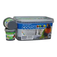 Латексова боя Kittfort цветна  4 кг, графитеносива 12, Colorline