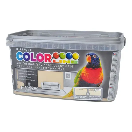 Латексова боя Kittfort цветна  4 кг, лате 28, Colorline
