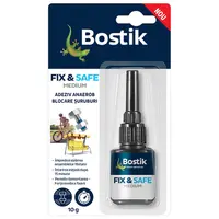 Лепило за метални резби Bostik анаеробно  10 г, синьо, Fix & Safe