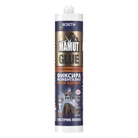 Лепило универсално Den Braven полимерно  290 г, бяло, Mamut Glue High Tack