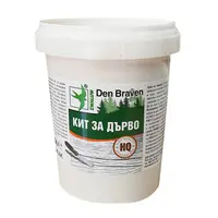 Кит за дърво Den Braven акрилен  0.8 кг, бял