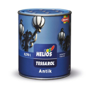 Алкидна боя Helios за дърво и метал  антик, 0.7 л, антрацит, Antik Tessarol - product - 006 DKS3275