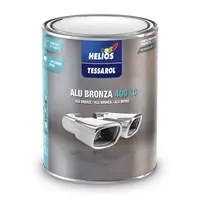 Алкидна боя Helios за дърво и метал  0.75 л, сребърна, Tessarol Alu Bronze
