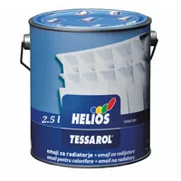 Емайллак Helios алкиден за радиатори 2.5 л, бял, Tessarol