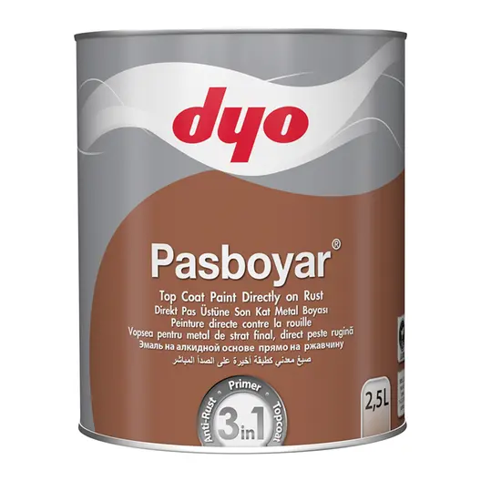 Боя за метал Dyo 3 в 1 за защита и репаратурни цели  0.75 л, златна, Pasboyar