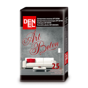 Декоративна мазилка Denel за вътрешно и външно приложение суха смес 25 кг, сива, ArtBeton - product - 006 DNE3968