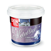 Декоративна мазилка Denel акрилатна  1 кг, сребърна, Cristallo Metallico - product - 006 DNE3979