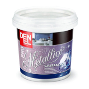 Декоративна мазилка Denel акрилатна  5 кг, сребърна, Cristallo Metallico - product - 006 DNE3980