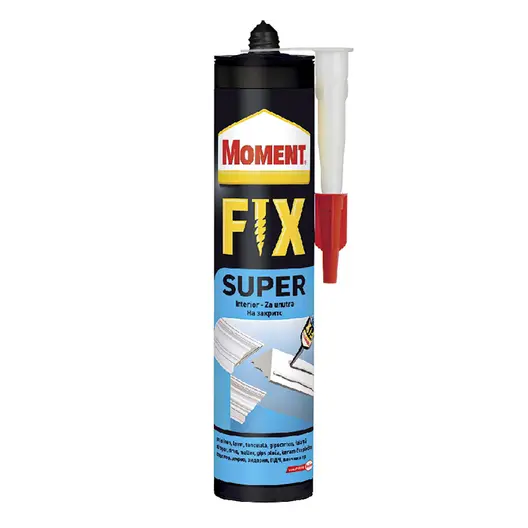 Лепило универсално Henkel акрилно монтажно  400 г, Moment Super Fix