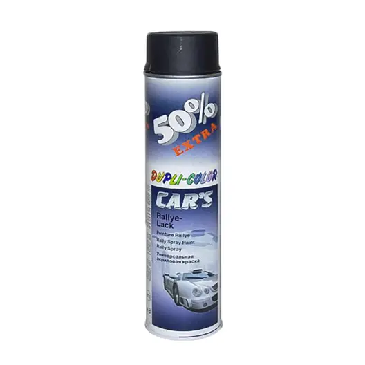 Спрей боя Dupli-Color флакон  0.6 л, смолисточерна мат, RAL 9005, Car's