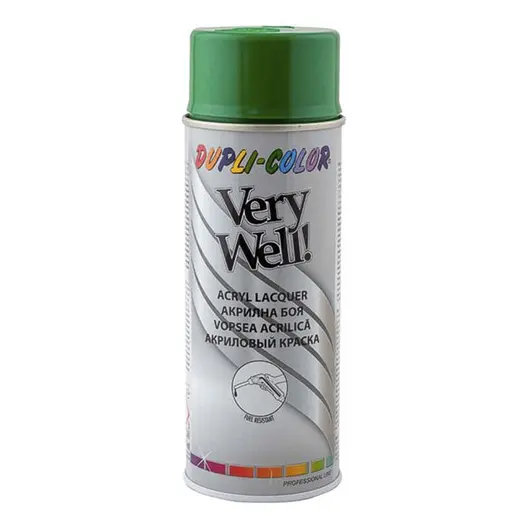 Спрей боя Dupli-Color флакон  0.4 л, изумруденозелена, RAL 6001, Very Well