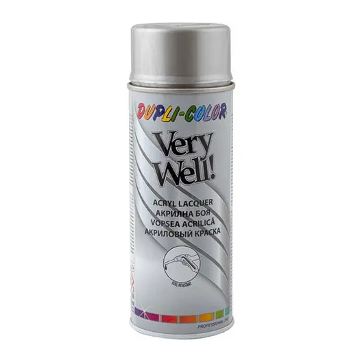 Спрей боя Dupli-Color флакон  0.4 л, сребърна, RAL 9006, Very Well