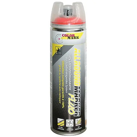 Спрей ColorMark маркировъчен  0.5 л, червен, Allround