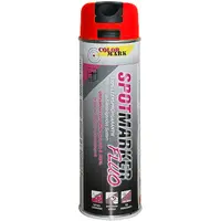 Спрей ColorMark маркировъчен флуоресцентен  0.5 л, червен, Spotmarker