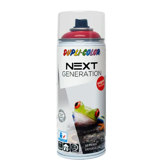 Спрей боя Dupli-Color флакон  0.4 л, тъмночервена гланц, RAL 3002, Next