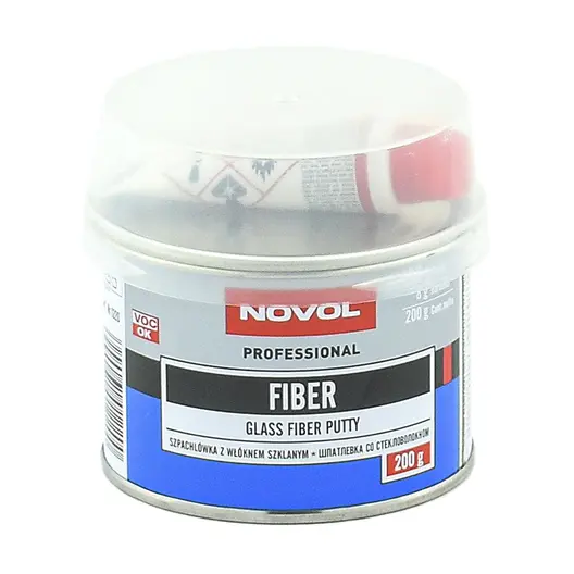 Кит Novol стъклопластов за автомобили 0.2 кг, Fiber