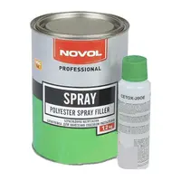 Кит Novol полиестерен за автомобили 0.8 кг, Spray