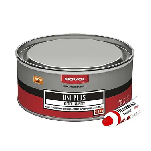 Кит Novol полиестерен за автомобили 1.8 кг, Uni Plus
