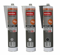 Лепило уплътнително Novol полиуретаново  300 мл, сиво, Gravit 630 - product - 006 ELA3159