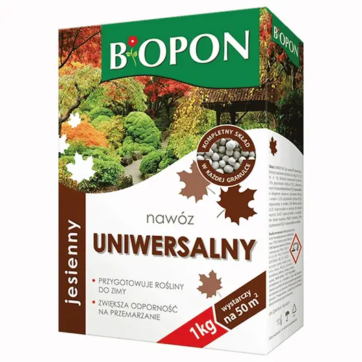 Тор гранулиран Biopon универсален есенен 1 кг
